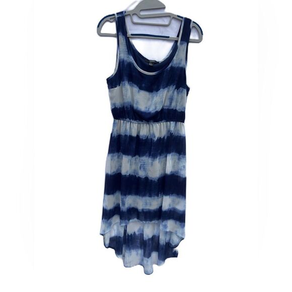 Forever 21. Blue & white tie dye sheer dress. Size S - Picture 1 of 5
